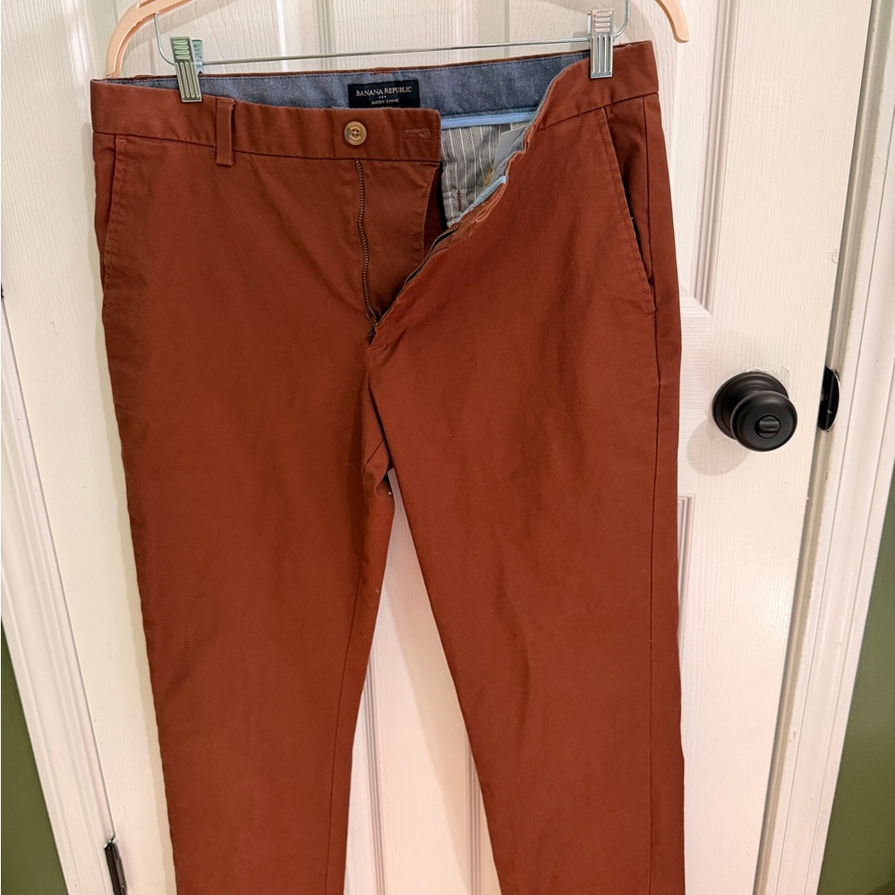 Banana Republic Terracotta Chinos
